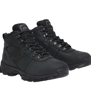 SALE! Timberland Keele Ridge W/P Mid Hiker - Black Full Grain - Size: 13W